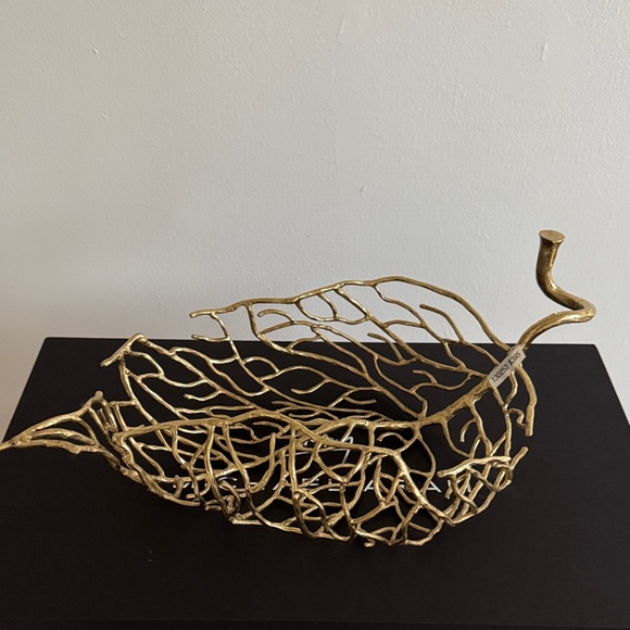 Michael Aram Other - Michael Aram Autumn Leaf Design Vase